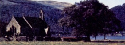 Bassenthwaite Church at lakeside