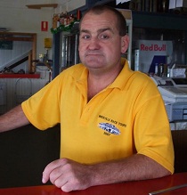 Bradley Scott Bourne, publican of the Bottom Pub (November 2007)