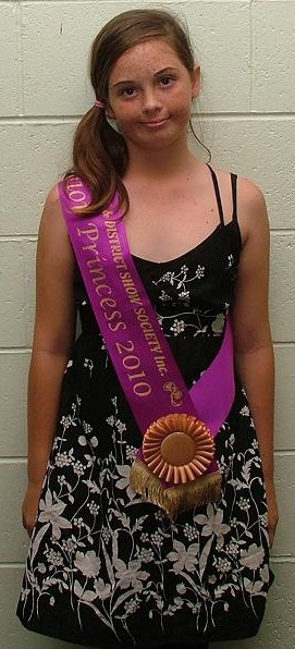  Jade Parkinson, Jandowae Junior Princess 2010