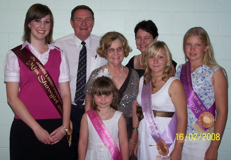 Miss Show Girl Winners (March 2008)