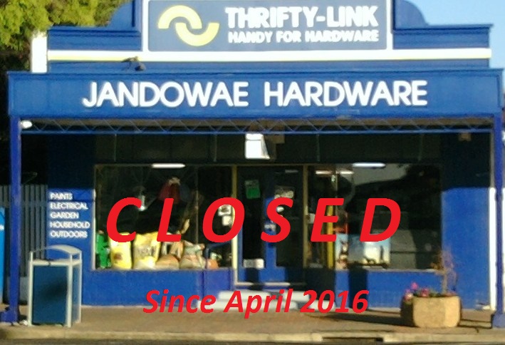 Jandowae Hardware Shop in George Street (10/2/2014)