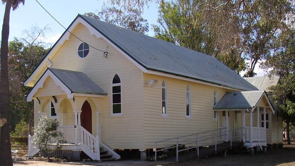 Roman Catholic church hall in Hickey St, July 2007