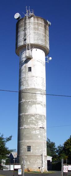 Water Tower in Hickey Street Jandowae