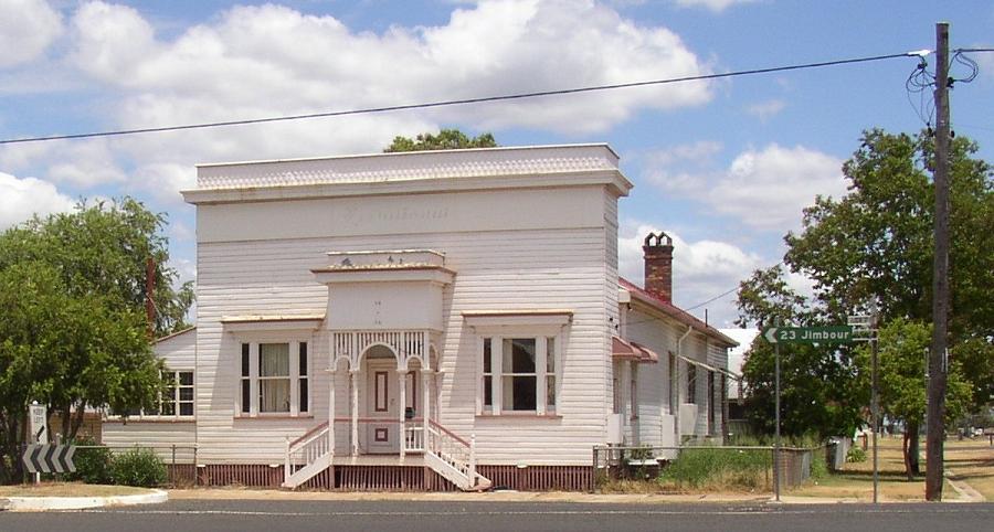 Old NAB Bank in Jandowae high Street (12/7/2007)