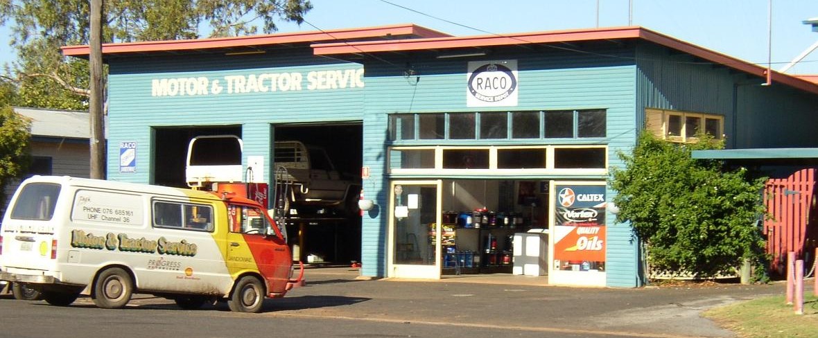 Motor & Tractor Service, Market Street, Jandowae