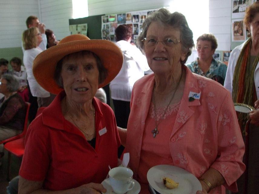 Ann McNamara at the Jandowae Church Centenary 26/4/09