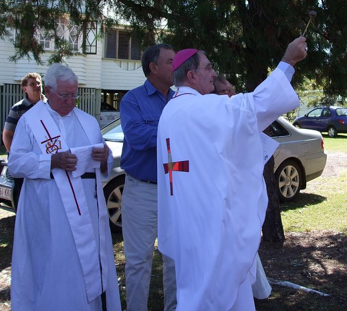  Bell Blessing at the Jandowae Church Centenary 26/4/09