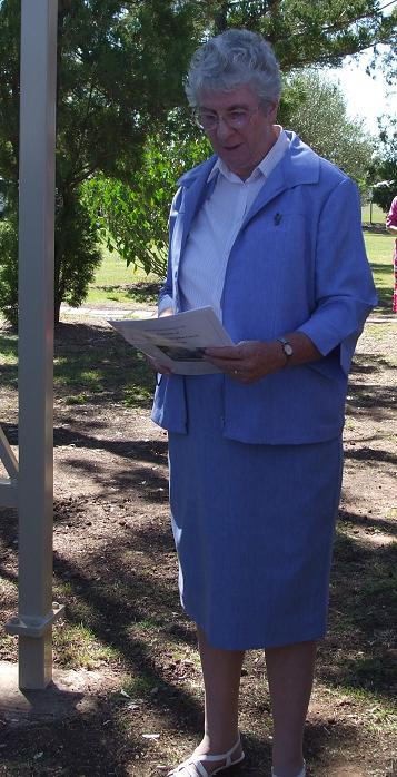  Sister Mary at the Jandowae Church Centenary 26/4/09