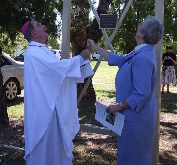  Bell Being Rung at the Jandowae Church Centenary 26/4/09