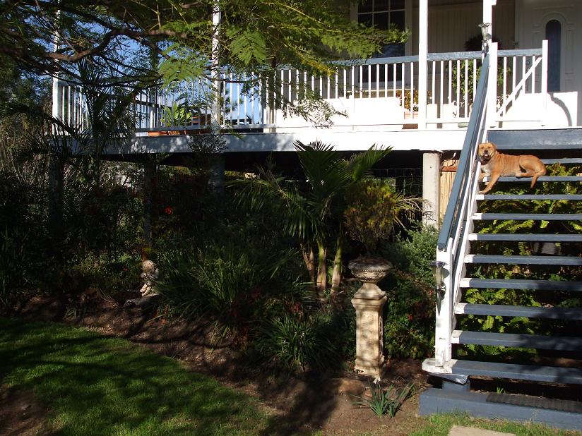 Left view of Steps,Station Master's House